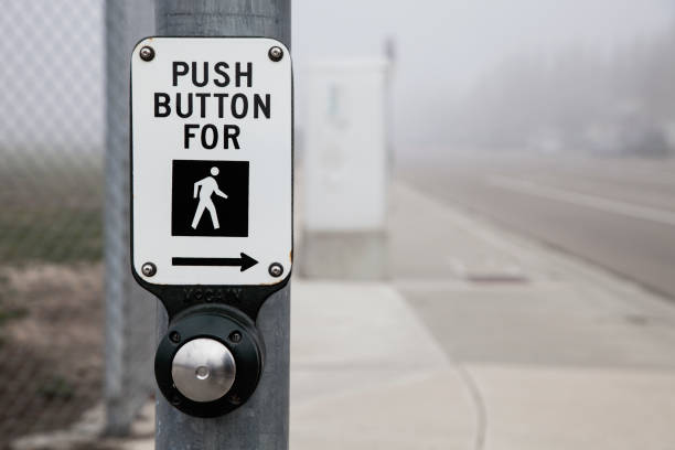 istock Walk Button to Cross Street 882585122