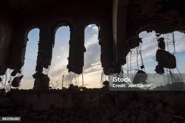 Destroyed Armenian Church In Mosul Iraq Stock Photo - Download Image Now - ISIL - Militant Group, Concrete, Rubble