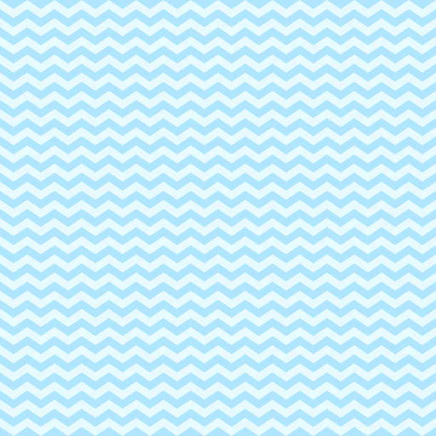 Pattern stripe seamless sweet blue two tone colors. Wave stripe abstract background vector. Pattern stripe seamless sweet blue two tone colors. Wave stripe abstract background vector. zigzag stock illustrations
