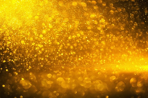 Golden Glitter Texture Colorfull Blurred Abstract Background For Birthday  Anniversary Wedding New Year Eve Or Christmas Stock Photo - Download Image  Now - iStock