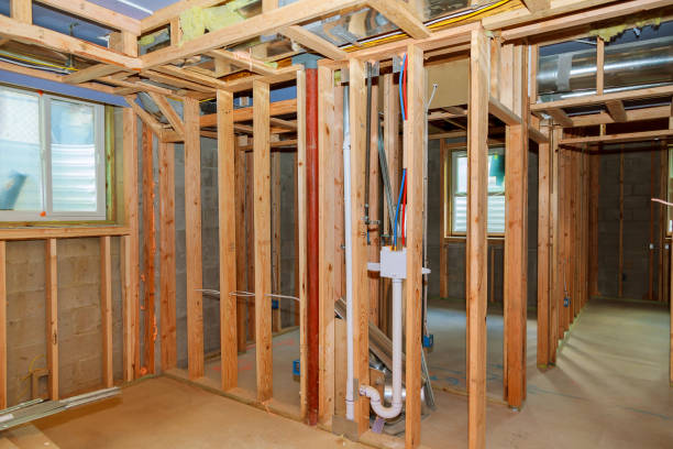 istock unfinished wood frame building or a house 882720336