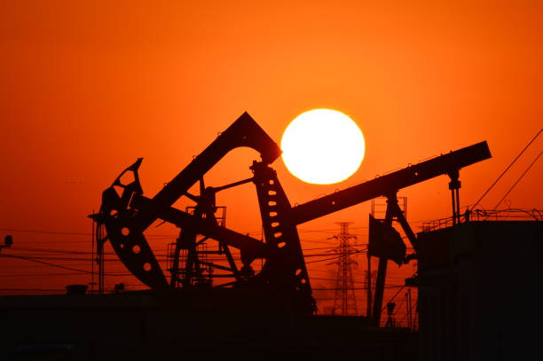 istock The oil pump 882726238
