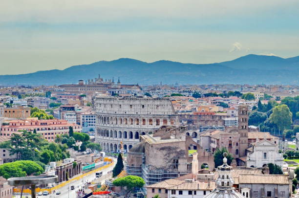 istock The Colosseum in Rome, Italy 882726364