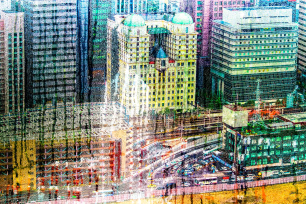 istock The raining day ,Rain at the window 882789134