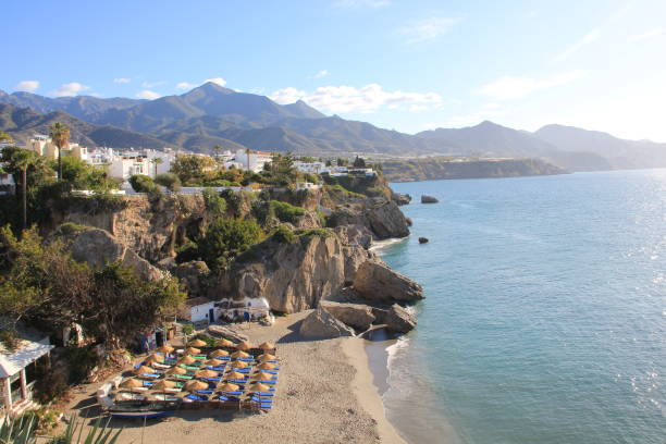 istock Coastline in Nerja in Malaga, Spain 882791820