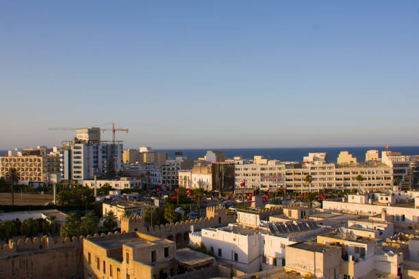 istock blocks of houses in Sousse 882800282