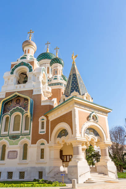 istock Orthodoxy church Nice France 882813122