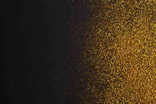 istock Golden glitter sand texture, abstract background. 882835158