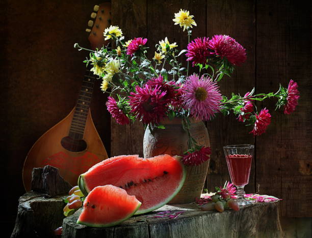 Still Life with Autumn Flowers