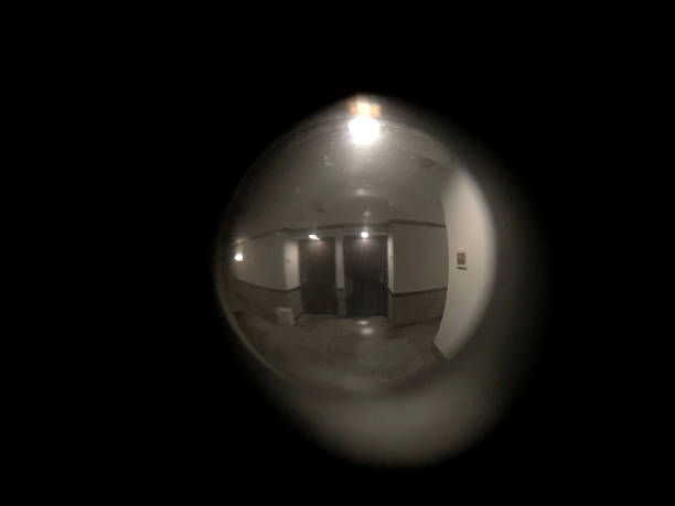 istock Peephole in Hotel Room 882847002