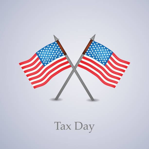 istock illustration of U.S.A Tax Day background 882859826