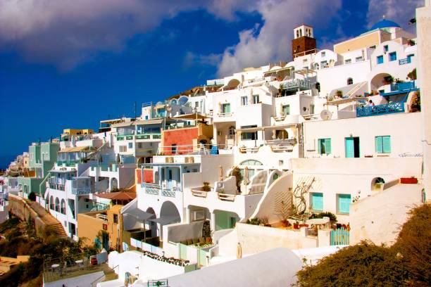 istock beautiful white houses in imprevigle 882870926