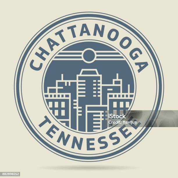 Stamp With Text Chattanooga Tennessee Stock Illustration - Download Image Now - Chattanooga, Tennessee, Icon Symbol