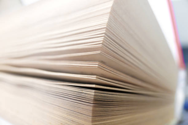 istock Edge of book pages. 882902350