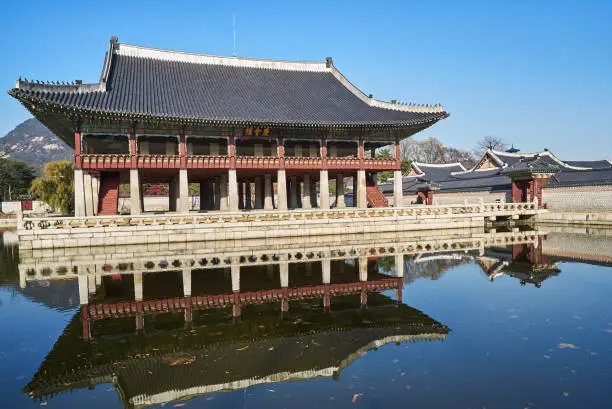 Gyeongbokgung Palace, korea, Gyeonghoeru