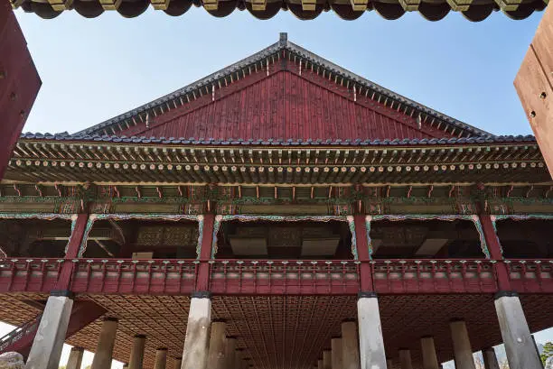 Gyeongbokgung Palace, korea, Gyeonghoeru