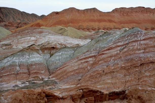 istock Danxia landform geological park, Zhangye, Gansu, China 882909566