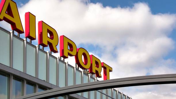 istock Overview of Rotterdam Airport 882921210