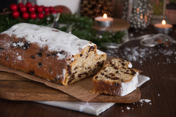 istock Slices of Stollen Cake 882987490