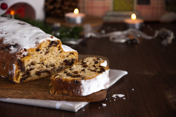 istock Slices of Stollen Cake 882987504
