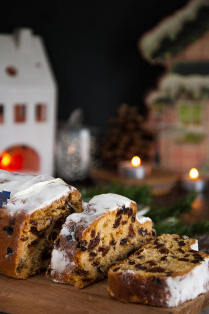 istock Slices of Stollen Cake 882987610