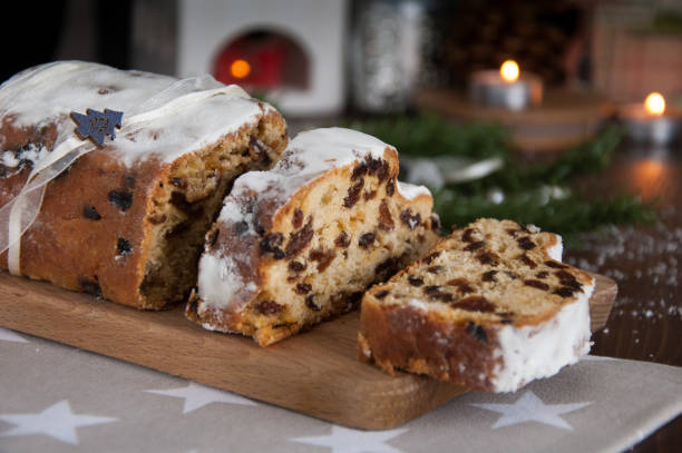 istock Slices of Stollen Cake 882987618