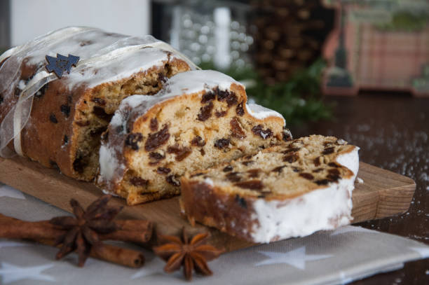 istock Slices of Stollen Cake 882987646
