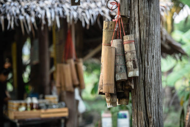 istock The bamboo tube shape 882988286