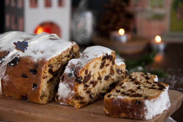 istock Slices of Stollen Cake 882988304