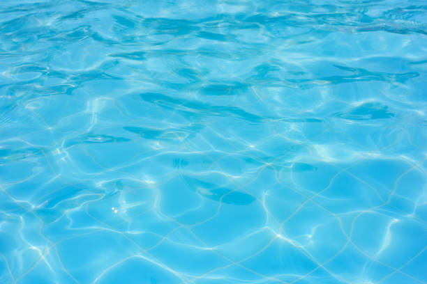 istock Ripple water in swimming pool with sun reflection 882991346