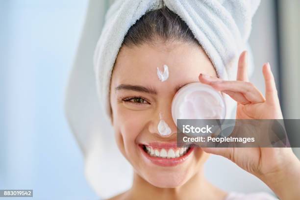 Keep Your Skin Healthy Stock Photo - Download Image Now - Skin Care, Moisturizer, Beauty