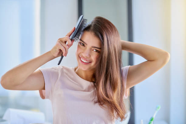 istock Healthy hair makes me happy 883019624