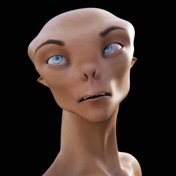 istock Digital 3D Illustration of a creepy Creature 883027318