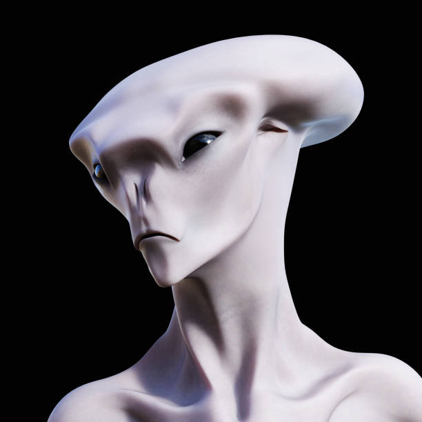 istock Digital 3D Illustration of a creepy Creature 883027336