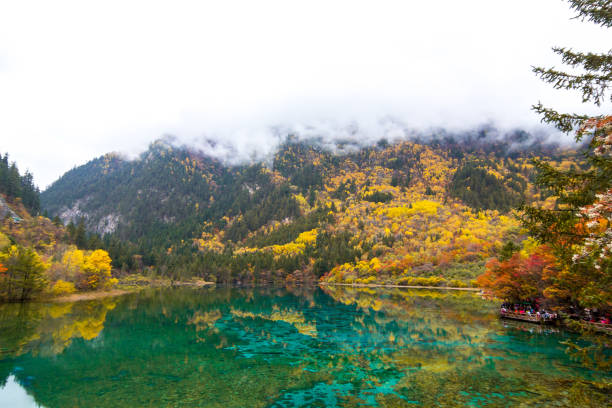 istock Jiuzhaigou National Park, China. 883032144