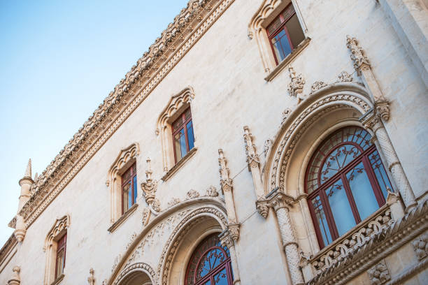 istock The building is in oriental style. 883041448