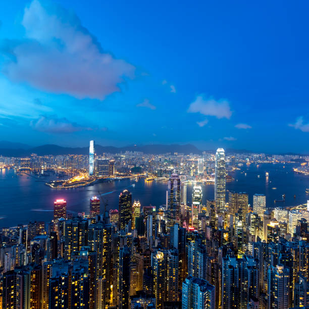 istock Hong Kong at night 883041514