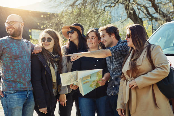 istock Out traveling with friends 883041606