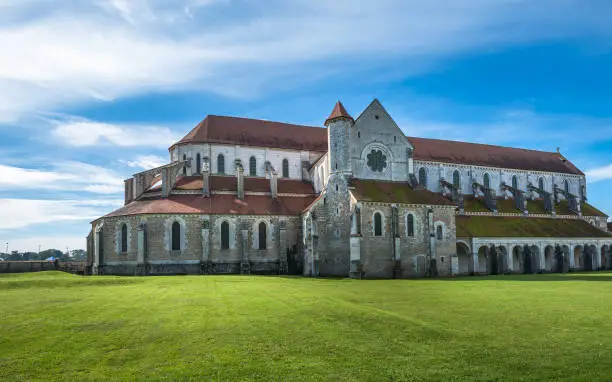 Pontigny Abbey in Burgundy, France