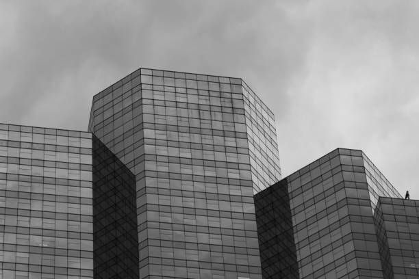 Abstract fragment of modern architecture