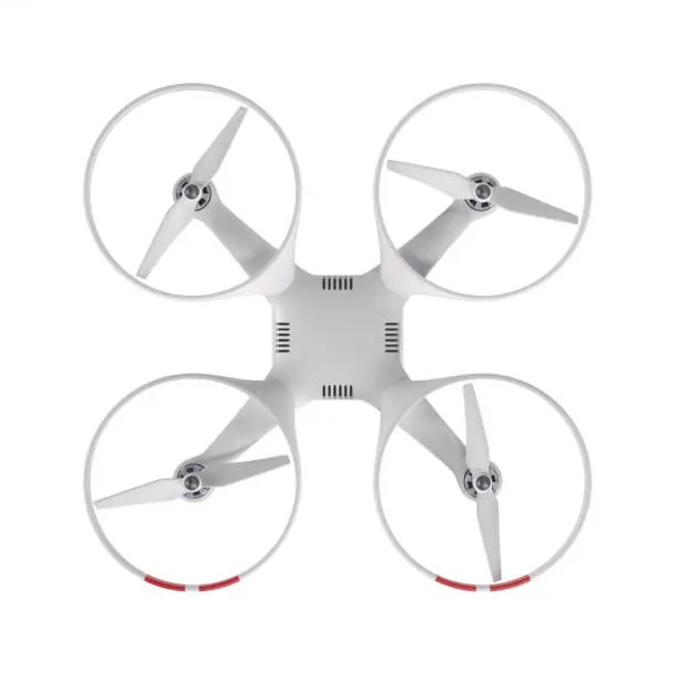 Flying drone 3d illustration