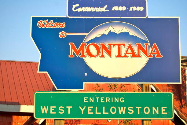 istock West Yellowstone Montana sign 883073720