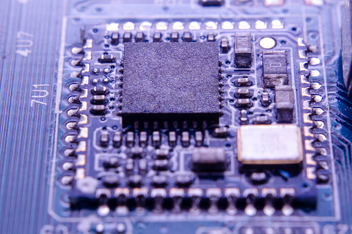 Electron photonic circuits