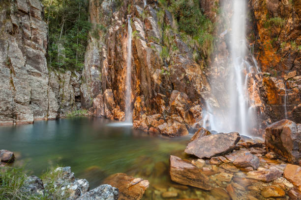 istock Parida Waterfall (Parida Waterfall) - Serra da Canastra National Park - Brazil 883088126