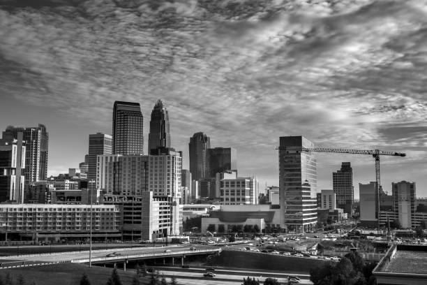 istock Urban Skyline on a Sunny Fall Morning 883092764