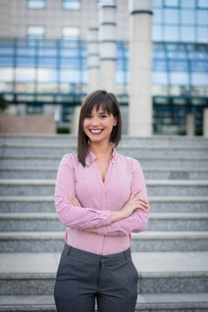 istock Young Businesswoman 883122674