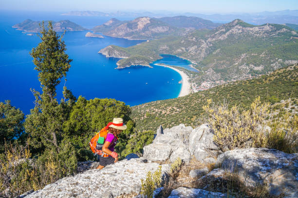 istock Walk on the way to antique Lycia. 883139922