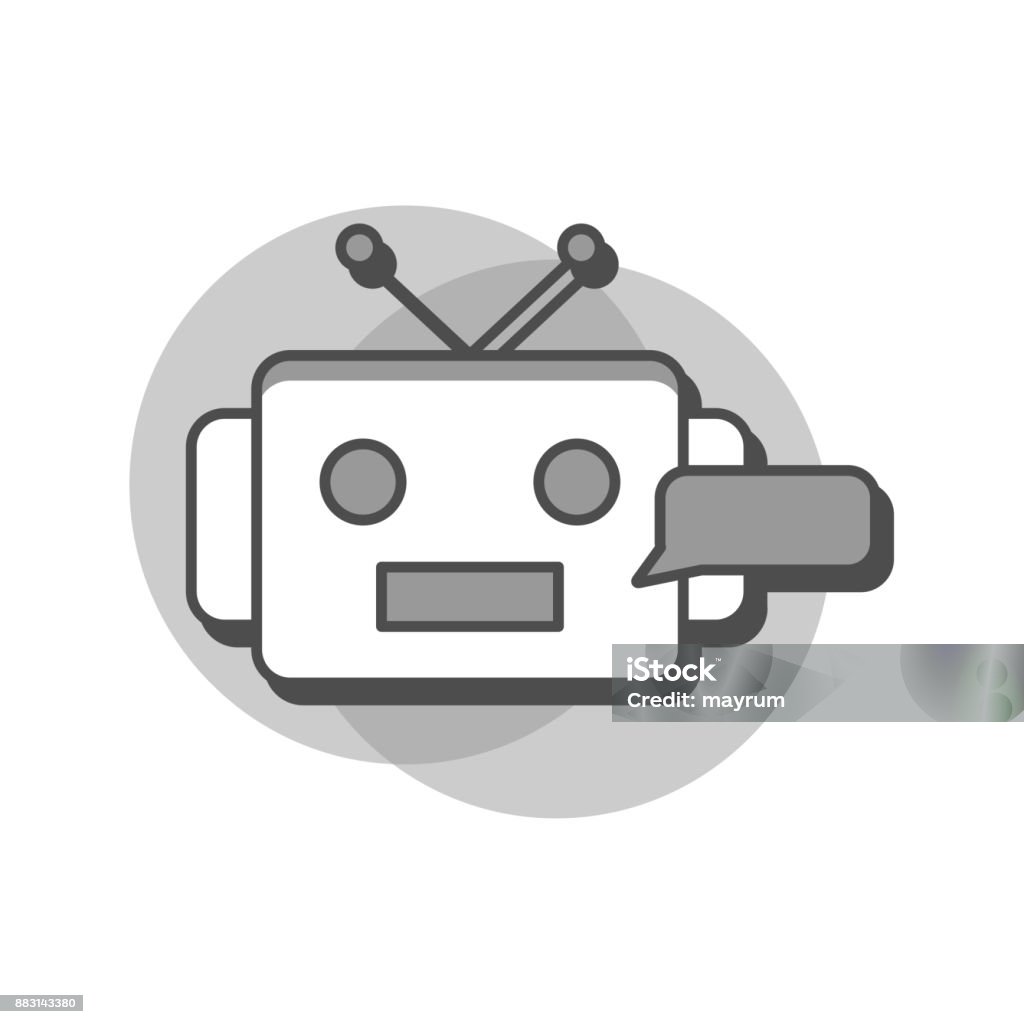 Chatbot Vector Illustration Stock Illustration - Download Image Now ...