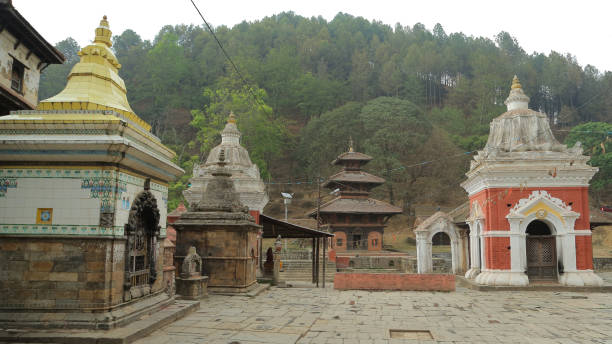 istock Sacred Hindu Shrine Khware Ghat Tribheni 883156668