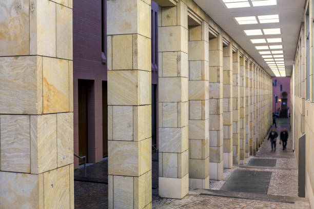 istock View of Bendergasse collonade (Cooper's Lane) in Frankfut am Main 883170432